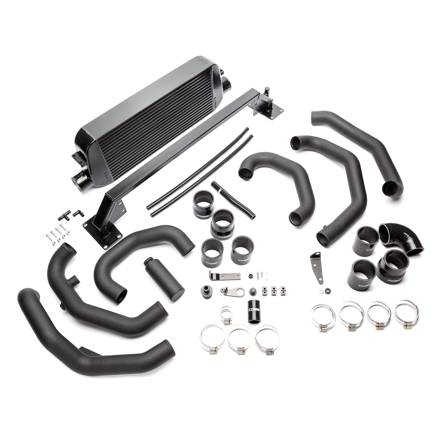 127410_EZsV_SUBFMIC001BK_main COBB SUBFMIC001BK Комплект переднего интеркулера (черный) SUBARU STI 2015-2017 — изображение 1