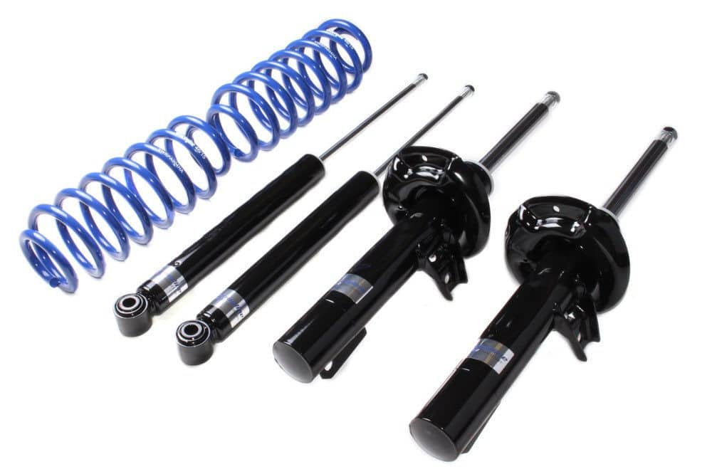 257613_WUo7_VWR30G5GT Комплект пружин и амортизаторов RACINGLINE VWR30G5GT VWR Sport — платформа A5, передний привод: Golf 5/6, A3 8P, Leon 2 (55 мм) — изображение 1