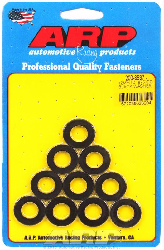 39975_7XqZ_arp-200-8537_xl_1cb90995-bc06-4f69-a276-db48df19086d ARP 200-8537 Комплект шайб M12, внутренний диаметр, наружный диаметр 0,875 дюйма, чернооксидные шайбы — изображение 1