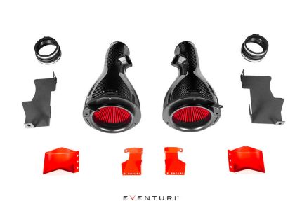 Система воздухозаборника EVENTURI EVE-E60V2-CF-INT (карбон) для BMW M5 (E60) / M6 (E63) 2005-2010 гг.