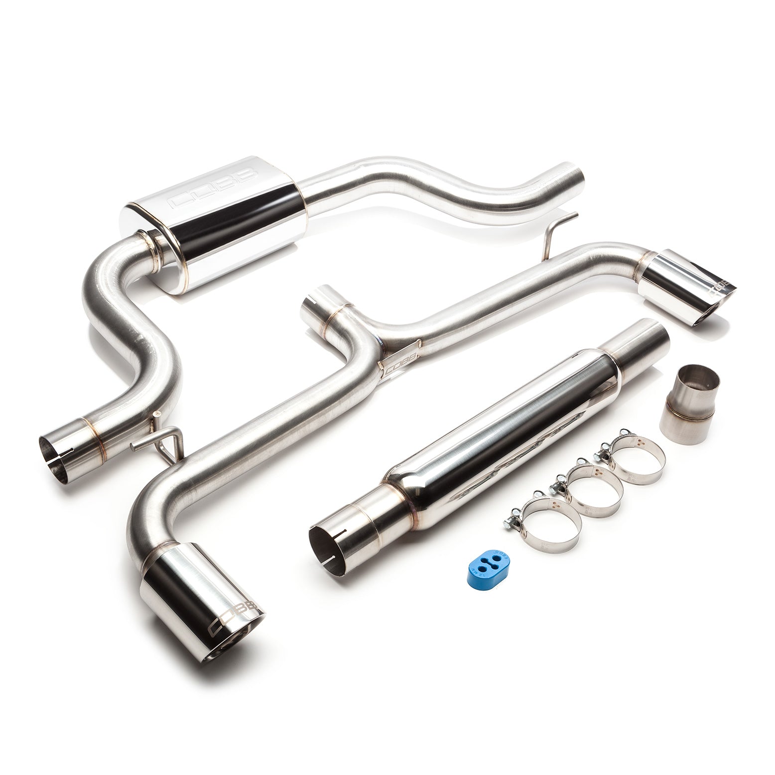 5V2110_main COBB 5V2110 VW Cat-back Exhaust GTI (Mk7.5) 2018-2020 USDM — изображение 1