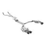 Линия выхлопной системы AKRAPOVIC S-AU/TI/6H Evolution (титан) для AUDI S7 (C7), одобрение типа ECE