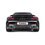 AKRAPOVIC S-PO991TSO-HT Надеваемый трубопровод выхлопной системы (титан) для PORSCHE 911 Turbo / Turbo S (991), одобрение типа ECE — изображение 7