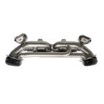 Накладная гоночная линия выхлопной системы AKRAPOVIC S-PO/T/8 (титан) для PORSCHE 911 Carrera / Carrera S / Carrera 4 / Carrera 4S / Carrera GTS (992) — изображение 2
