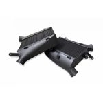 Комплект двойного интеркулера CSF 8194B (черный) для AUDI C8 RS6/RS7