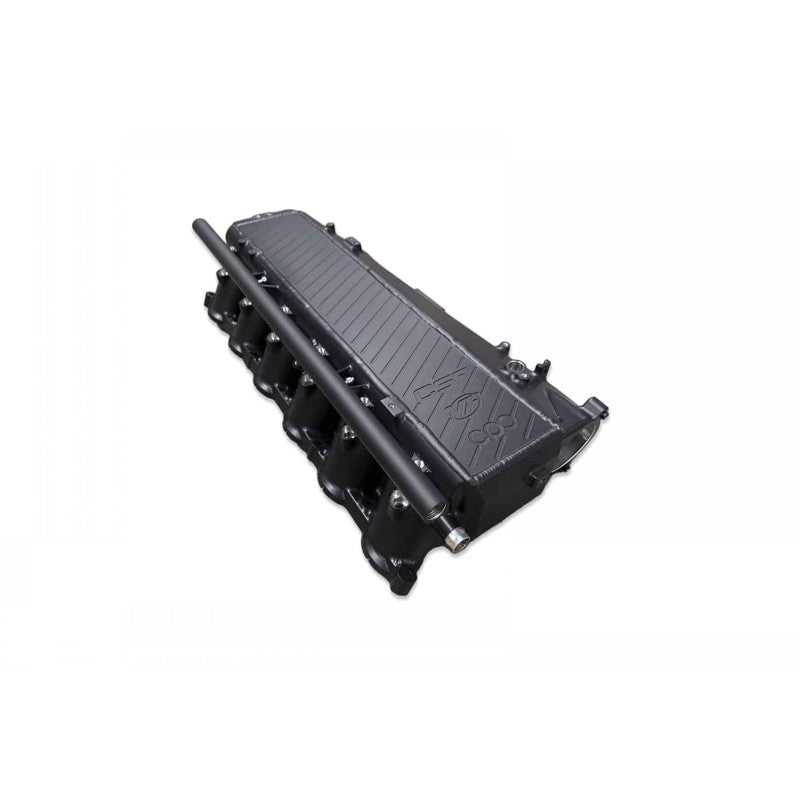 csf-8200b Коллектор охладителя наддувочного воздуха CSF 8200B (черный) для TOYOTA GR Supra A90/A91, двигатель BMW B58 — изображение 1