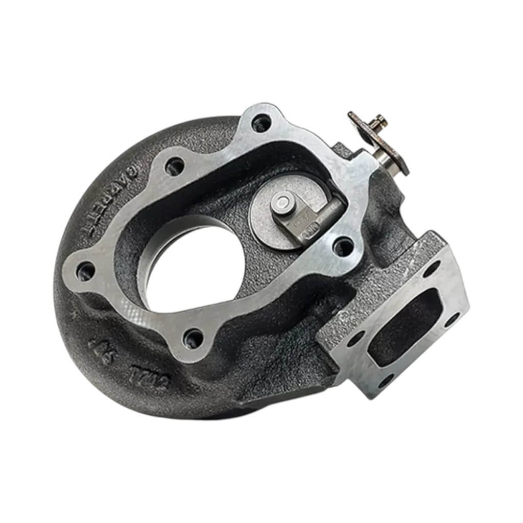 garrett-827690-0010-turbine-housing-with-internal-wastegate-kit-gbc14-200-0-45-a-r-3-bolt-4-bolt-01_d2716f44-d660-4672-b65d-d73ec8f25819 GARRETT 827690-0013 Корпус турбины с внутренним комплектом перепускной заслонки GBC22-350 0,64 A/R, T25 / 5 болтов — изображение 1