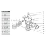 GARRETT 894649-0001 Впускной приварной фланец клапана 45 мм для GVW-45 — изображение 2