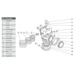 GARRETT 898344-0006 Пружина клапана, фиолетовая для GVW-40/GVW-45/GVW-50 — изображение 2
