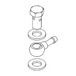 GARRETT 910477-0001 Комплект пневмофитингов клапана для GVW-40/GVW-45/GVW-50 — изображение 2