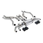 Выхлопная система MILLTEK SSSLR228 Cat-Back, 3,15 дюйма (насадки Carbon JET-115) для LAND ROVER Range Rover Sport SV (L461) 2024-