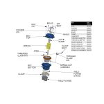 TIAL 003907 Пружина Q 12 psi / BV 13 Коричневый — изображение 3
